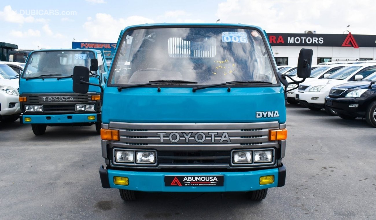 Toyota Dyna 1989, BLUE, 2DR, M/T Only Export VIN # BU67-0003808