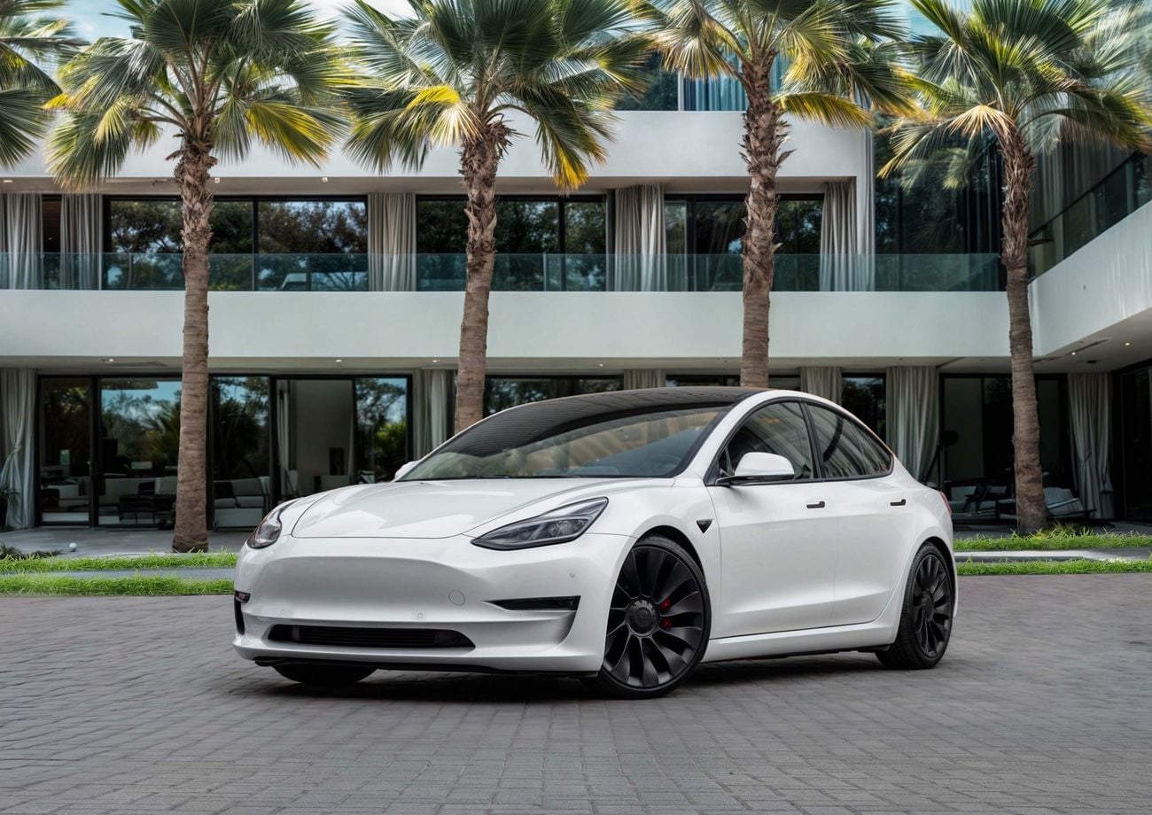 تسلا موديل 3 Model 3 Performance | 1,654 P.M | 0% Downpayment | Great Condition!