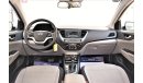 Hyundai Accent AED 939 PM | 1.6L GL GCC WARRANTY