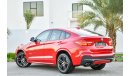 BMW X4 M-Kit Xdrive 35i - Under Agency Warranty! - Exceptional Condition! - Only 2,526 PM - 0% DP