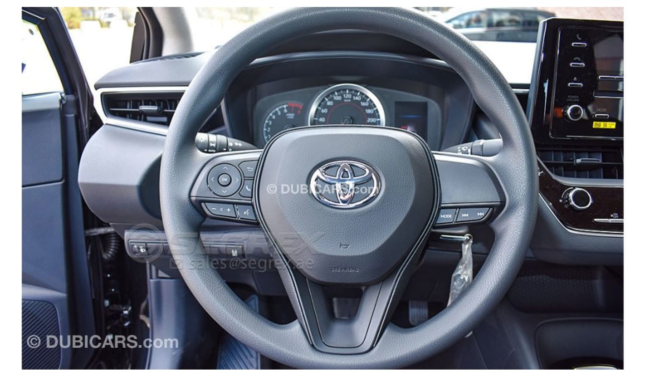 تويوتا كورولا محرك 1.6 الشكل الجديد للتسجيل و التصدير- السيارة في اوربا