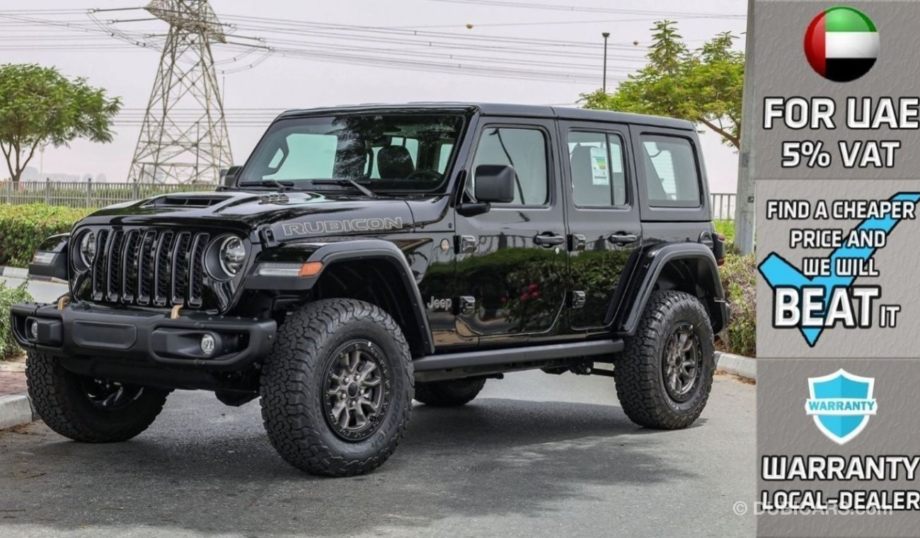 Jeep Wrangler Unlimited Rubicon 392 6.4L V8 4X4 , 2023 GCC , 0Km , With 3 Yrs or 60K Km WNTY @Official Dealer