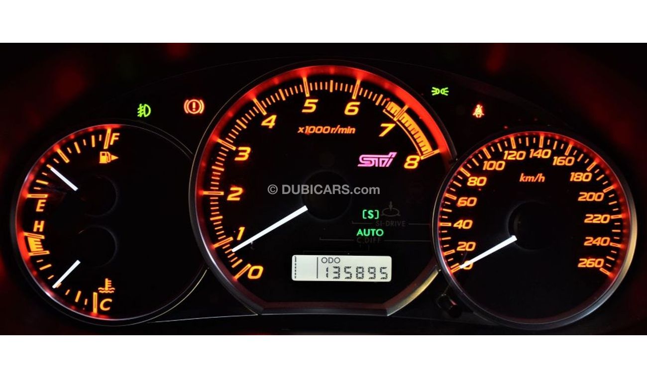 Subaru Impreza WRX Amazing Subaru WRX STI 2013 Model!! in White Color! GCC Specs