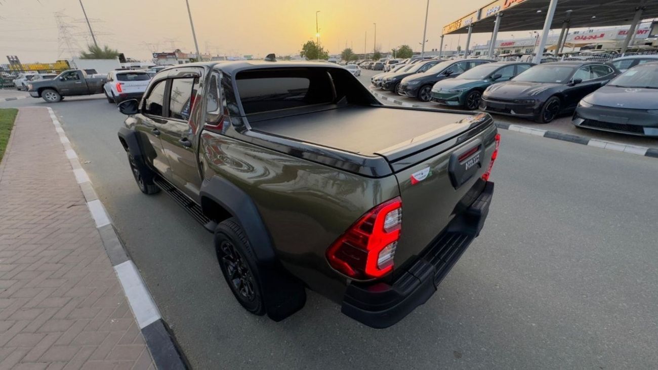 Toyota Hilux 2024 GR SPORTS | OLIVE GREEN | 2.8L DIESEL | RHD | 2023 | 360 VIEW CAMERA