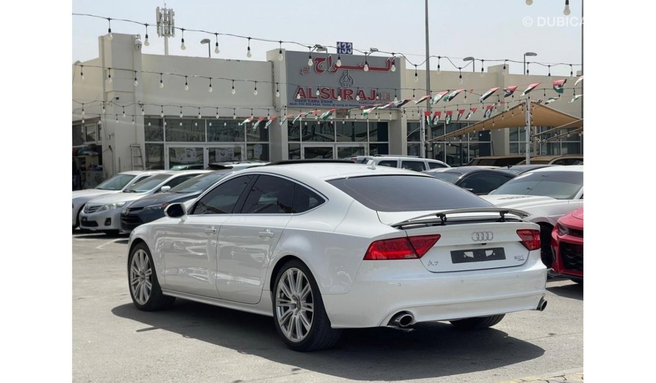 Audi A7 Model 2011, Gulf, 6 cylinders, automatic transmission, full option, sunroof, odometer 132000