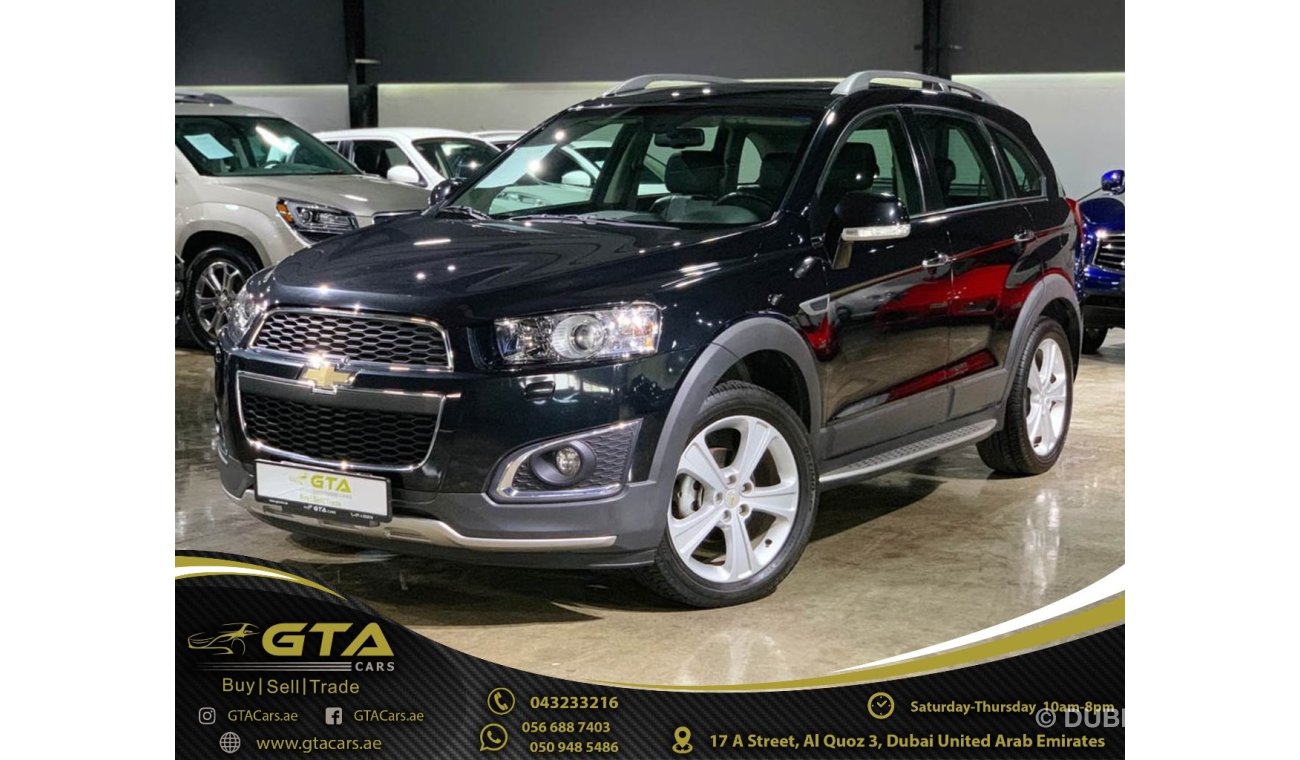 Chevrolet Captiva LTZ Warranty, Service History, GCC, Low Kms