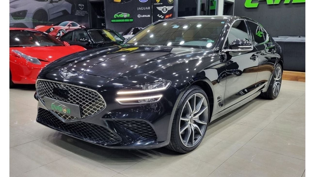 جينيسس G70 GENESIS G70 2022 IN PERFECT CONDITION WITH ONLY 27K KM FOR 115K AED