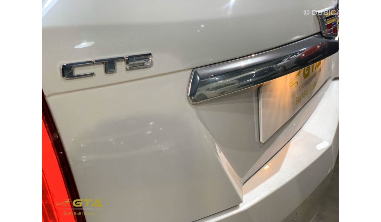 Cadillac CTS 2016 Cadillac CTS, Warranty, Full Service History, GCC, Low Kms