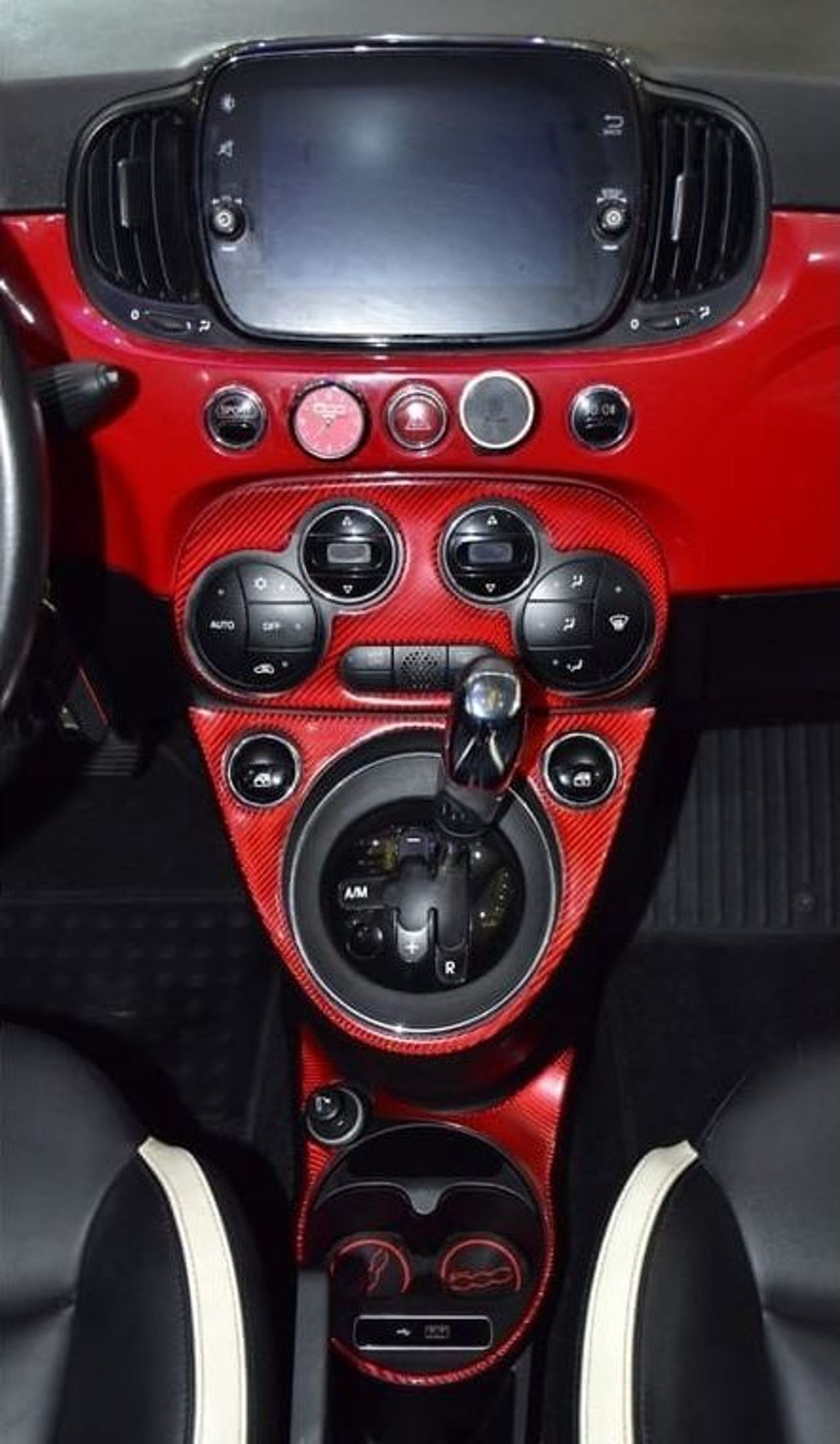 Fiat 500 EXCELLENT DEAL for our Fiat 500 ( 2019 Model ) in Red Color GCC Specs