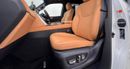 Lexus LX600 Lexus LX 600 twin turbo Model 2025 fuel petrol cylinder 6 white colour outside and interior orange