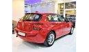 BMW 116i AMAZING BMW 116i 2013 Model!! in Red Color! GCC Specs