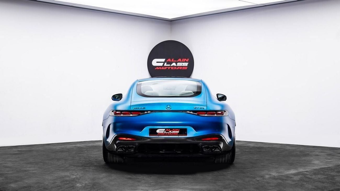 مرسيدس بنز AMG GT Coupe 63 4MATIC+ - 2024 - Euro Specs
