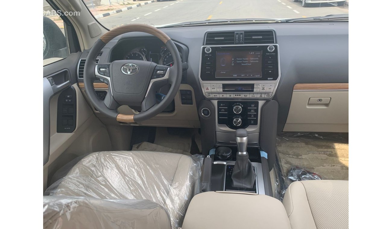 تويوتا برادو TOYOTA PRADO V6 4.0L VX PETROL - 8 AIRBAGS - FULL OPTION - KDSS - SUNROOF - 360 CAM - LEATHER SEAT -