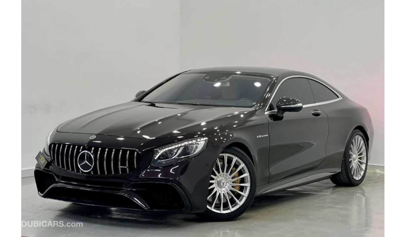 Mercedes-Benz S 65 AMG Coupe 2017 Mercedes S 65 AMG Coupe V12 Biturbo, Full Mercedes Service History, GCC