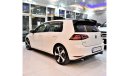 فولكس واجن جولف EXCELLENT DEAL for our Volkswagen GTi 2015 Model!! in White Color! GCC Specs