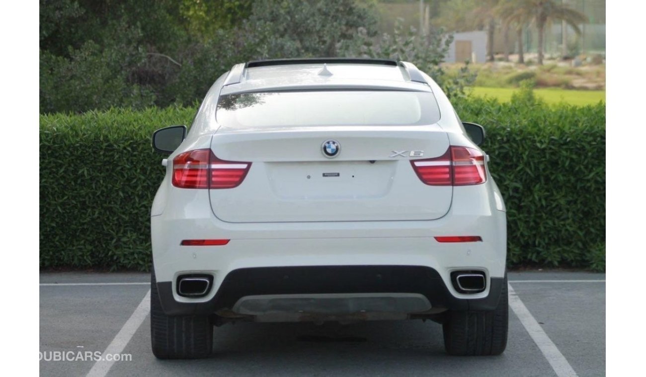BMW X6 50i Exclusive Model 2013, Gulf, Full Option, Sunroof, 8 cylinders, automatic transmission, in excell