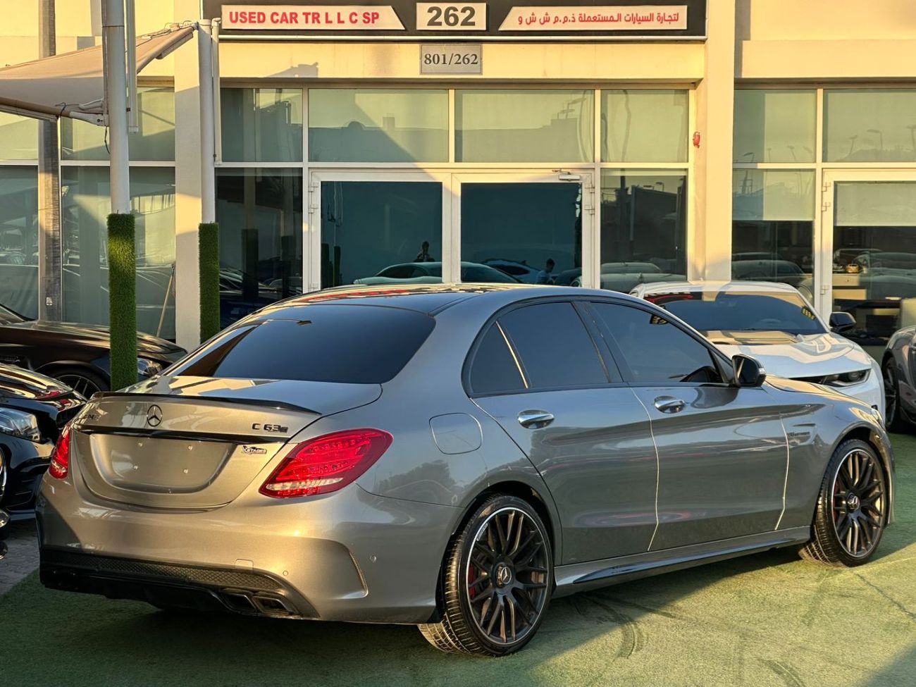 مرسيدس بنز C 63S AMG مرسيدس بنز AMG C63S خليجي 2015 بحاله ممتازه