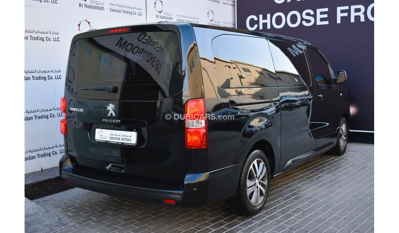 Peugeot Traveller AED 1599 PM | TRAVELLER BUSINESS VIP L3 2.0L AT 2021 GCC AGENCY WARRANTY UP TO 2026 OR 100K KM