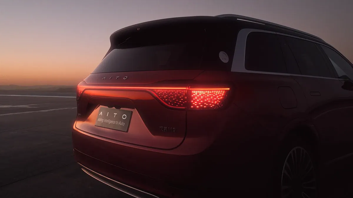 Aito 9 exterior - Tail Lights