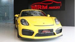 Porsche Cayman GT4 Full factory race seat option / PPF'd