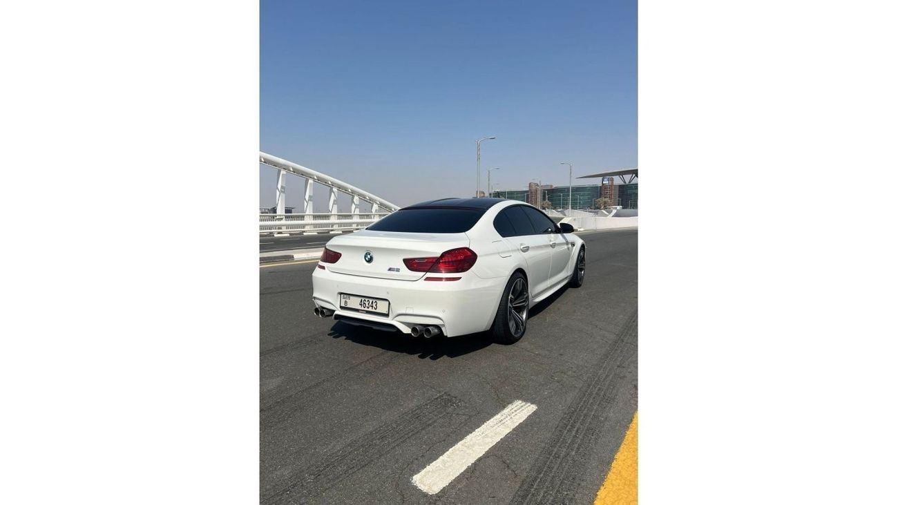 بي أم دبليو M6 BMW M6 GRAN COUPE MODEL 2013 KM 60000 NO ACCIDENT