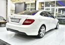 مرسيدس بنز C 250 EXCELLENT DEAL for our Mercedes Benz C250 Coupe ( 2015 Model ) in White Color GCC Specs