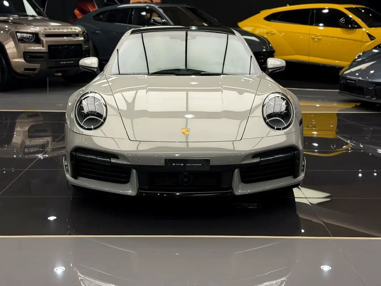 بورش 911 Turbo S 3.8L (530 HP) Convertible 911 TURBO S GCC NARDO GRAY