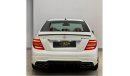 مرسيدس بنز C 63 AMG 2013 Mercedes-Benz C63 AMG, Full Mercedes History, Warranty, Low kms, GCC