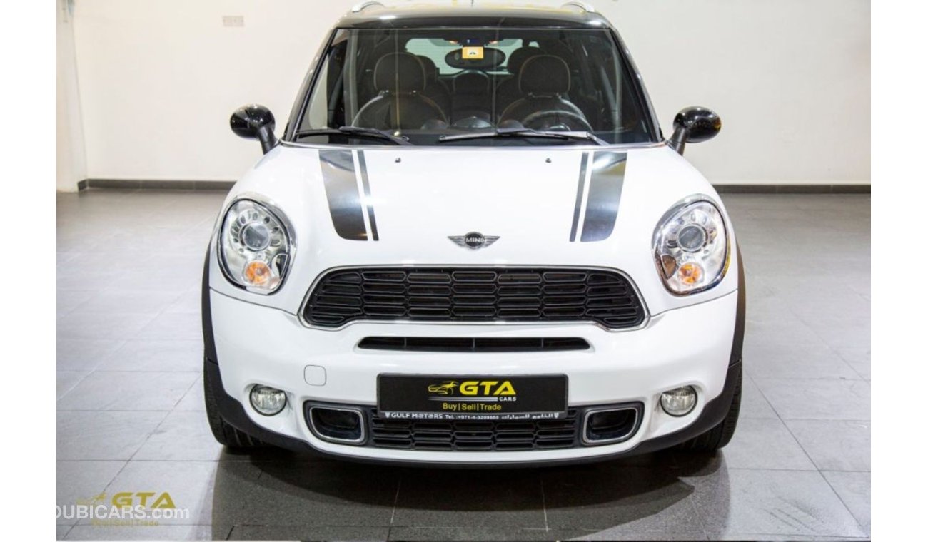 ميني كوبر إس كونتري مان 2014 Mini Countryman S All4, Warranty, Full Service History, GCC