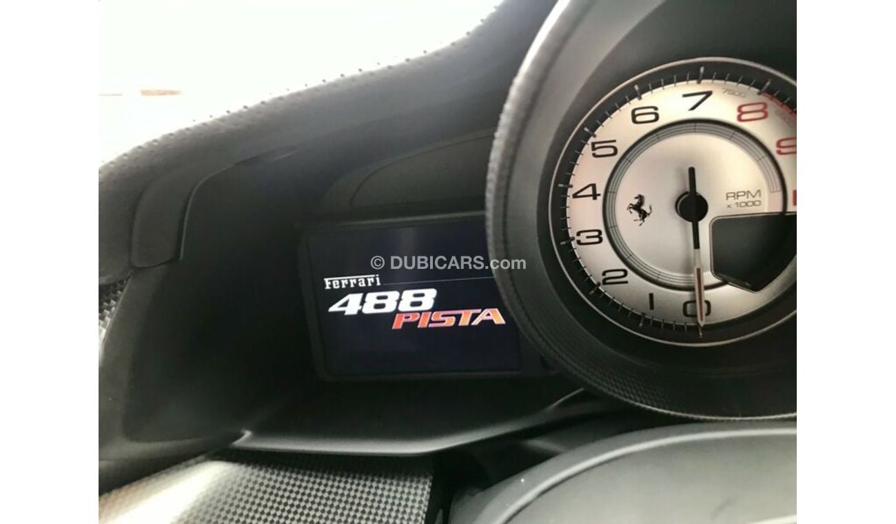 فيراري 488 PISTA/SPECIAL EDITION/SPECIAL CAR/RARE/2019/NEW CAR