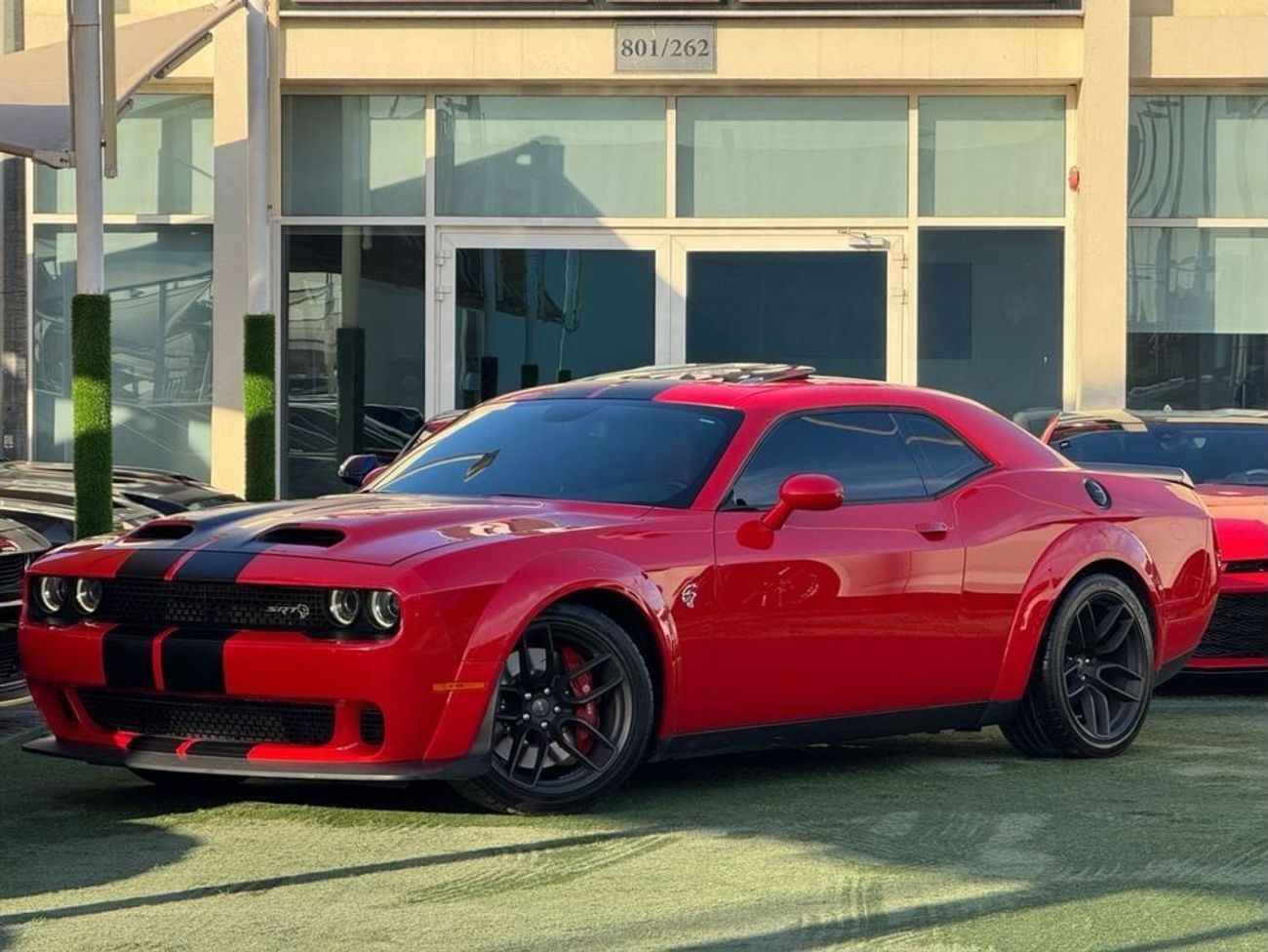 Dodge Challenger DODGE CHALLENGER SRT HELLCAT 2019 GCC 717HP  FULL SERVICE HISTORY UNDER WARRANTY