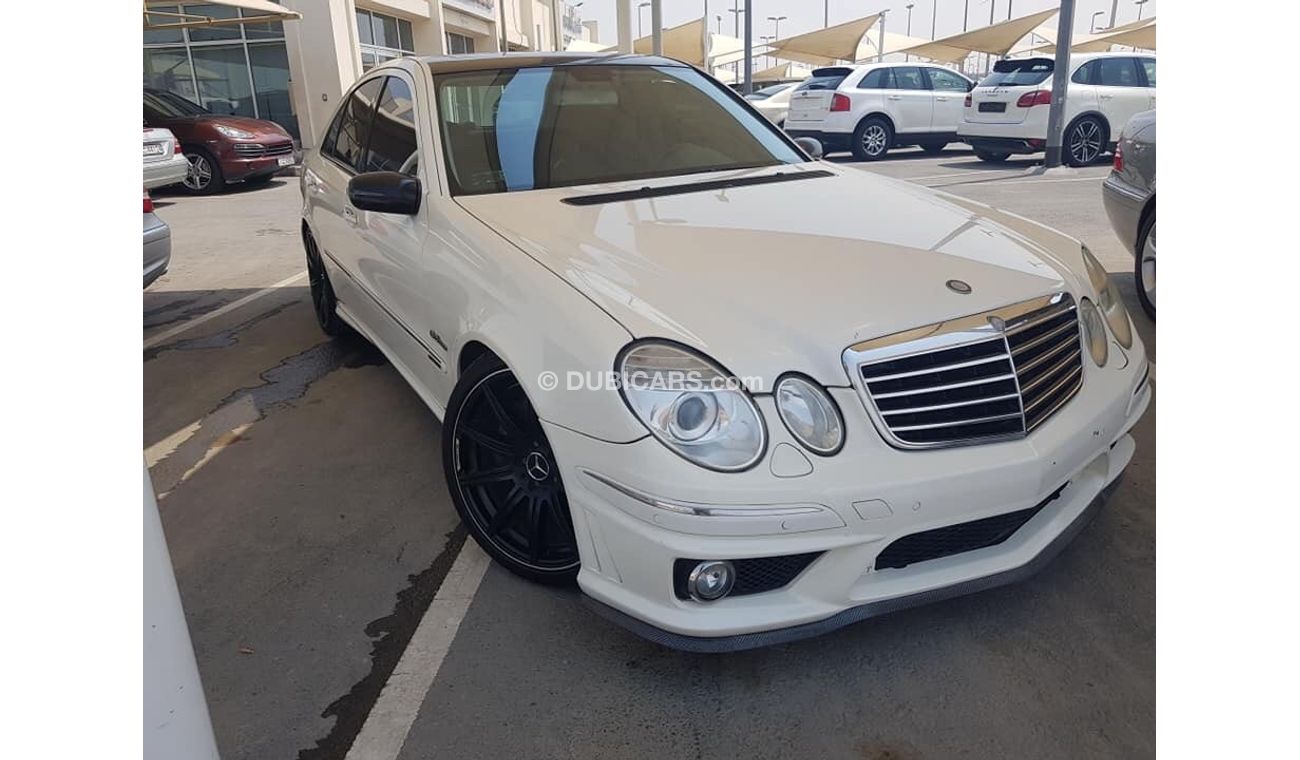 Mercedes-Benz E 500 with E63 AMG model 2004