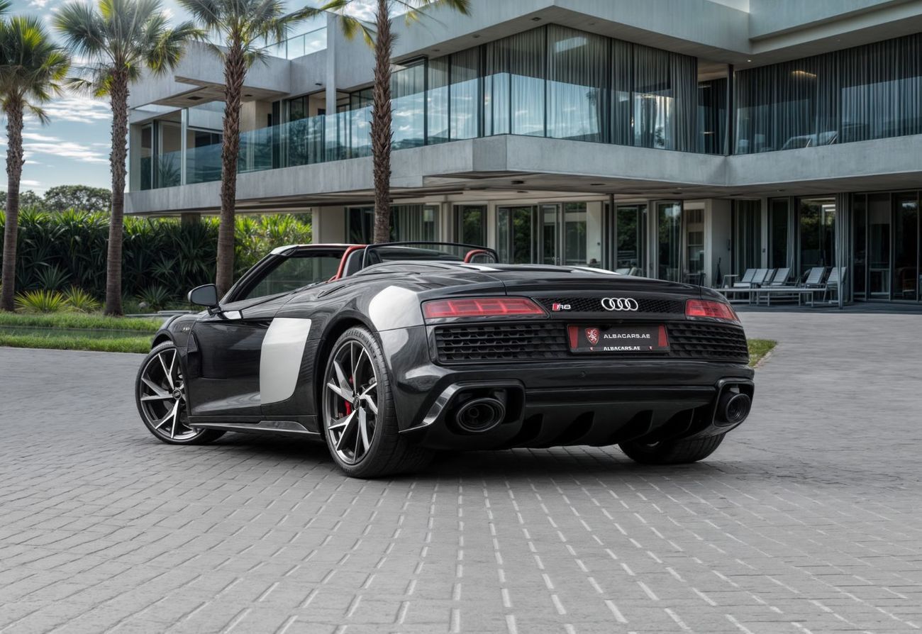 أودي R8 Spyder | 9,008 P.M | 0% Downpayment | Impeccable Condition!