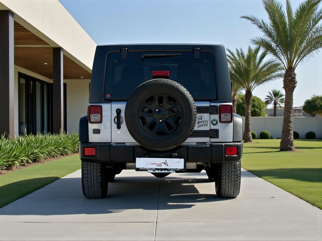 جيب رانجلر Willys Wheeler 3.6L A/T (2 Door) | 2017 | GCC SPECS | AED 1,800 / month