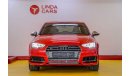 أودي S4 Audi S4 2018 GCC under Agency Warranty with Zero Down-Payment.