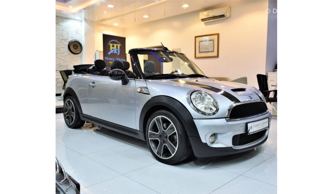 Mini Cooper S EXCELLENT DEAL for our Mini Cooper S Convertible 2011 Model!! in Silver Color! GCC Specs