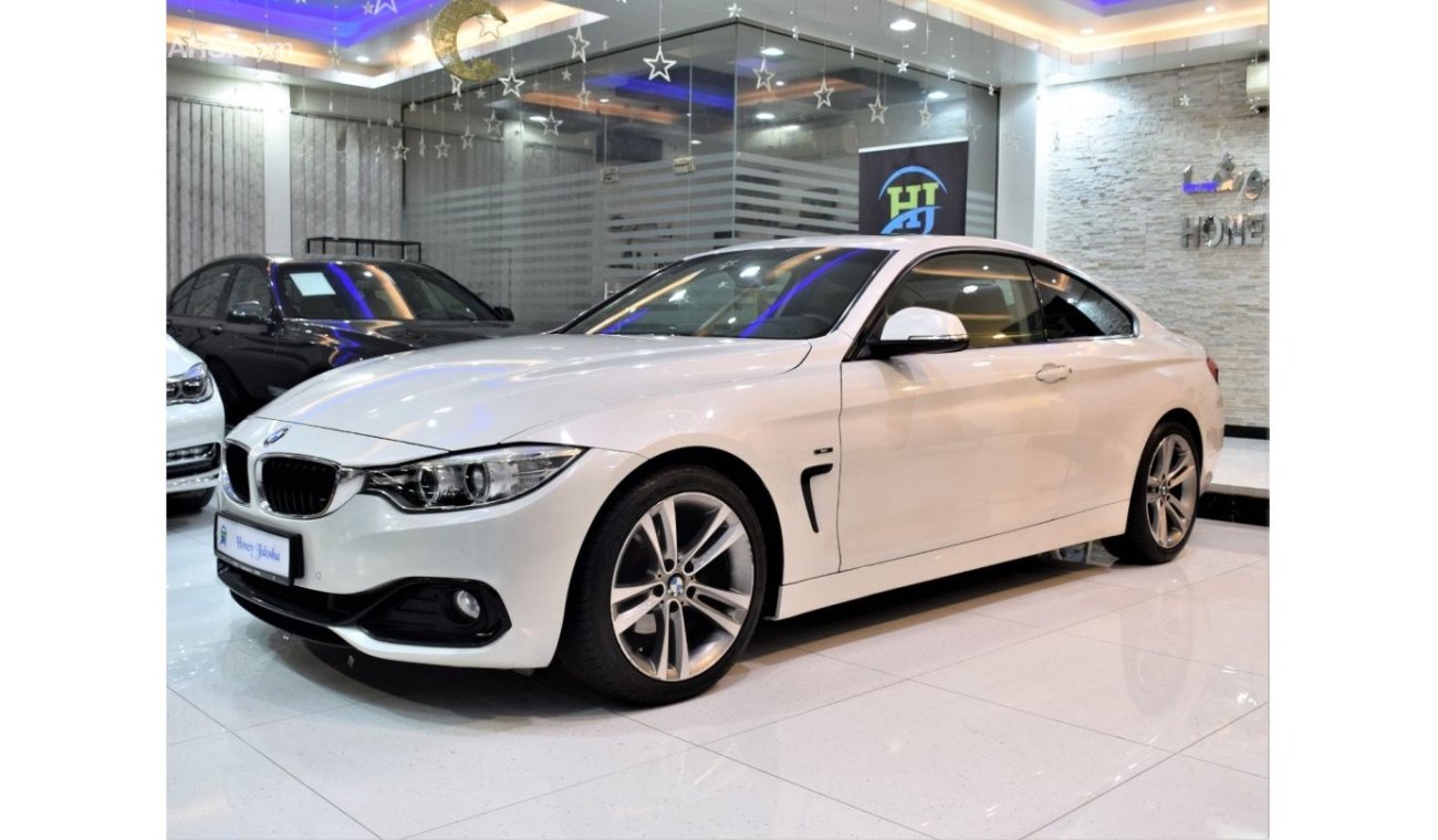 بي أم دبليو 420 EXCELLENT DEAL for our BMW 420i Sport ( 435i Badge ) ( 2015 Model! ) in White Color! GCC Specs