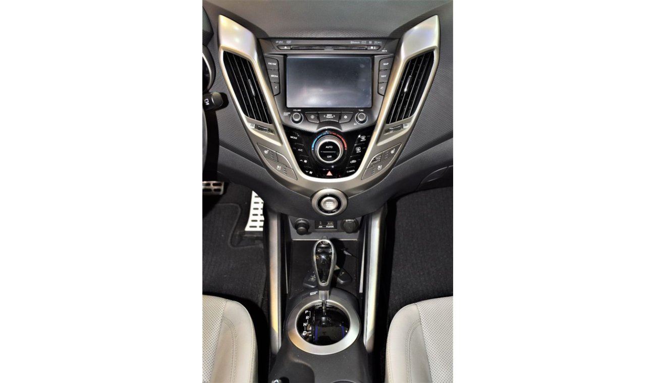هيونداي فيلوستر ORIGINAL PAINT ( صبغ وكاله ) Hyundai Veloster 2015 Model!! in Grey Color! GCC Specs