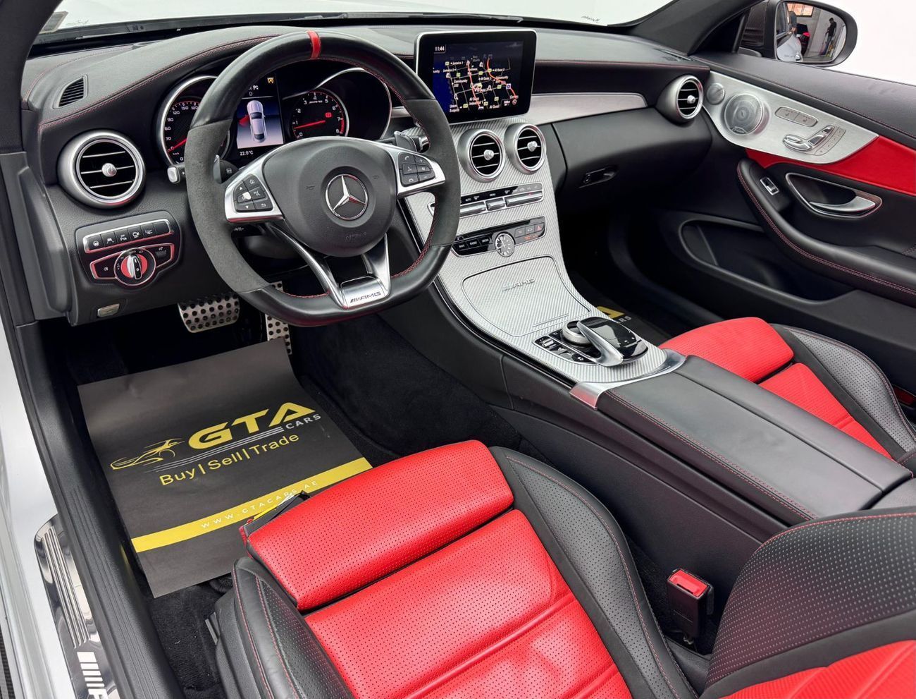 مرسيدس بنز C 63 AMG Std 4.0L Coupe 2018 Mercedes-Benz C63s AMG, Full Service History, Warranty, Excellent Condition, Low