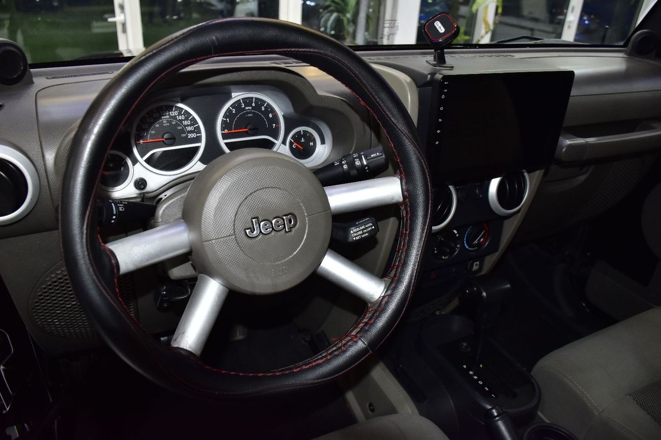 جيب رانجلر EXCELLENT DEAL for our Jeep Wrangler ( 2009 Model ) in Black Color GCC Specs