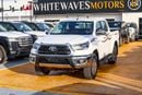 تويوتا هيلوكس Toyota Hilux (TGN126) 2.7L Pick-Up 4WD Double Cab – 2026 Model (A/T, White exterior, Red interior, w
