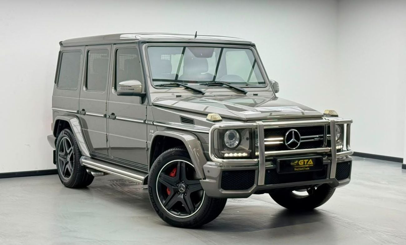 Mercedes Benz G63 AMG STD 2015 Mercedes G63 AMG, Full Service History, Carbon Fiber Interior, Excellent Condition, GCC