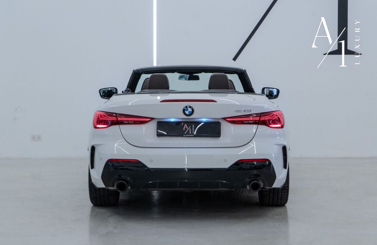 بي أم دبليو 420i 2025 BMW 420i Convertible, With 5 Years Warranty  Service Contract, Fully Loaded, GCC Spec