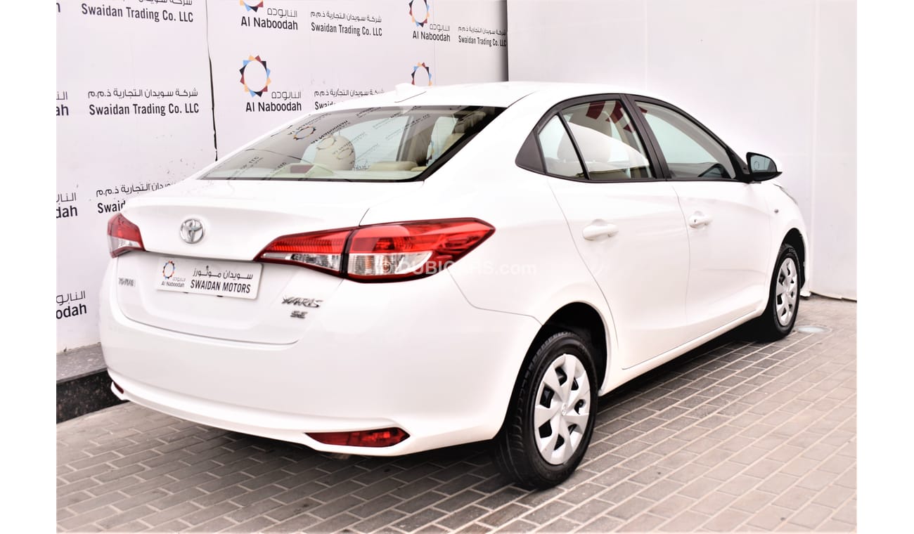 Toyota Yaris AED 800 PM I 1.5L SE 2019 GCC DEALER WARRANTY