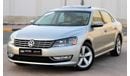 Volkswagen Passat Volkswagen Passat 2015 GCC in excellent condition without accidents, very clean from inside and outs