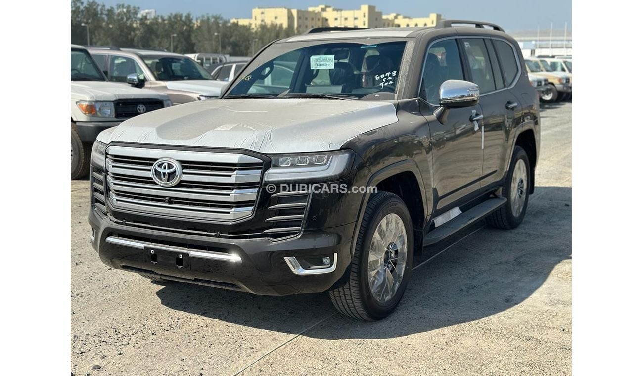 Toyota Land Cruiser 2023 LC 300 VX-R 3.3L Twin Turbo Diesel Without Radar Black color