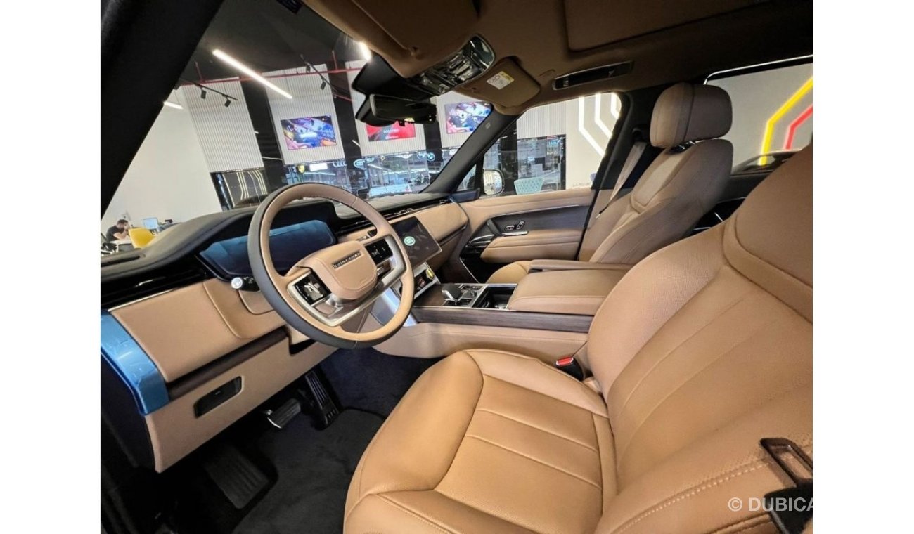 Land Rover Range Rover LAND ROVER VOGUE P530 HSE BLACK /TAN /GCC AL TAYER WARRANTY /23 RIMS
