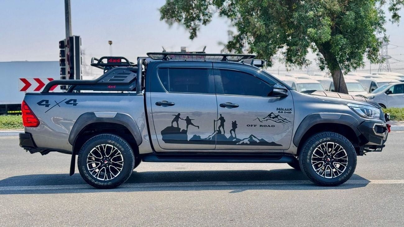 تويوتا هيلوكس OFF ROAD MODIFIED | 2.8L DIESEL ENGINE | SIDE AWNING CAMPING TENT | RHD