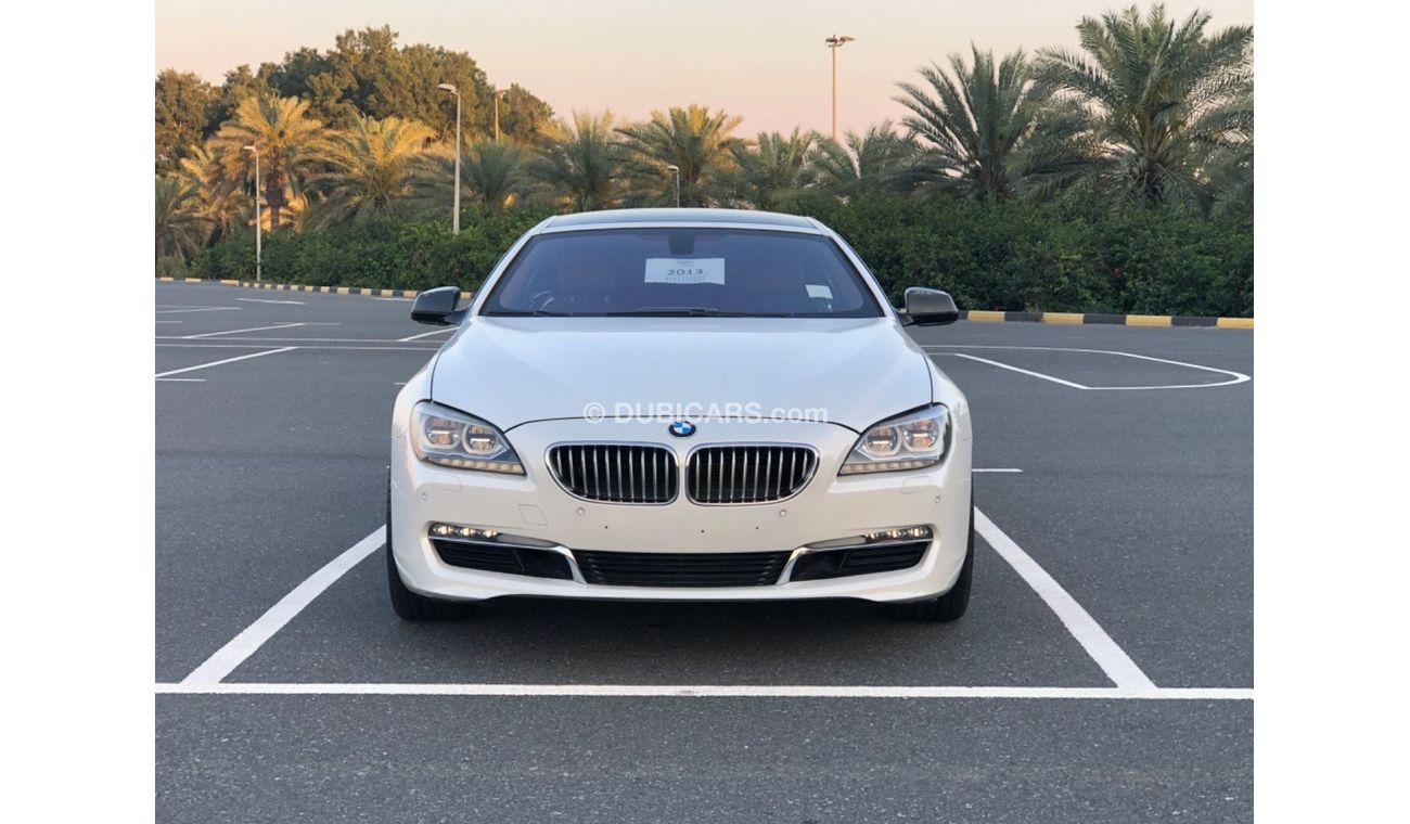 BMW 650i Luxury MODEL 2013 GCC CAR PREFECT CONDITION INSIDE AND OUTSIDE FULL OPTION PANORAMIC ROOF LEATHER SE