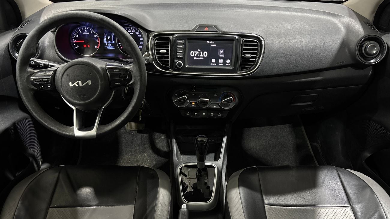 Kia Pegas 2023 EX | AED 427/Month | 0 DP | 30 Day Return | Warranty | Service History